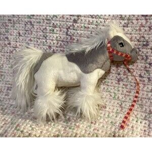 American Girl Plush White Shetland Pony Stuffed Animal Horse Toy Wellie Wisher